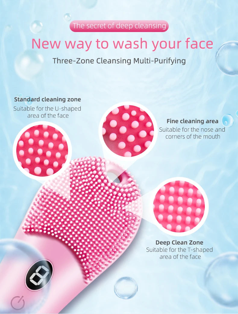 Electric Skin Sonic Scrubber