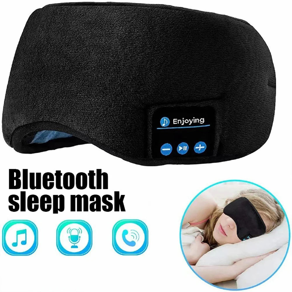 Bluetooth-enabled Eye Mask with Earphones
