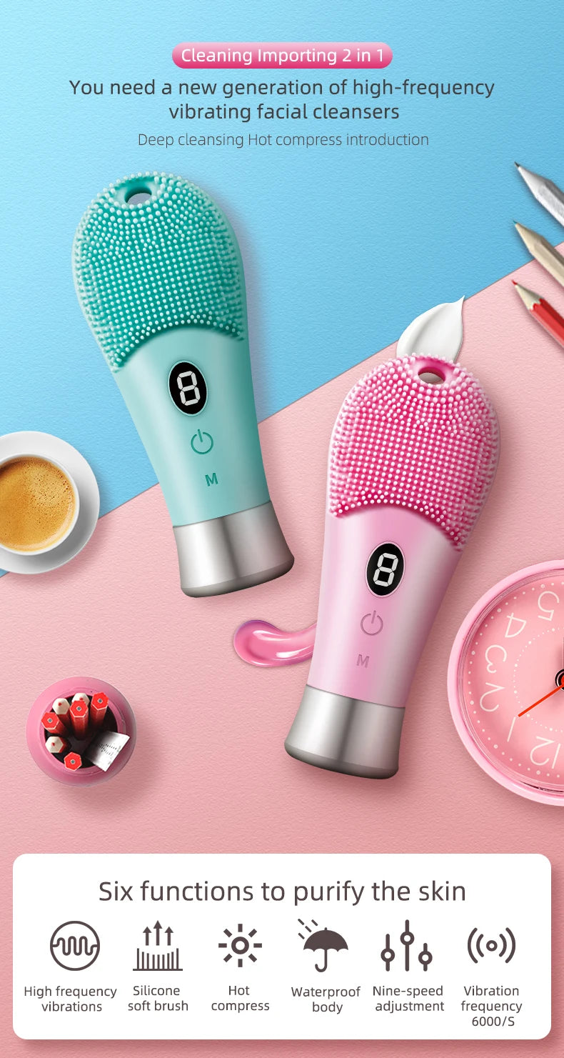 Electric Skin Sonic Scrubber