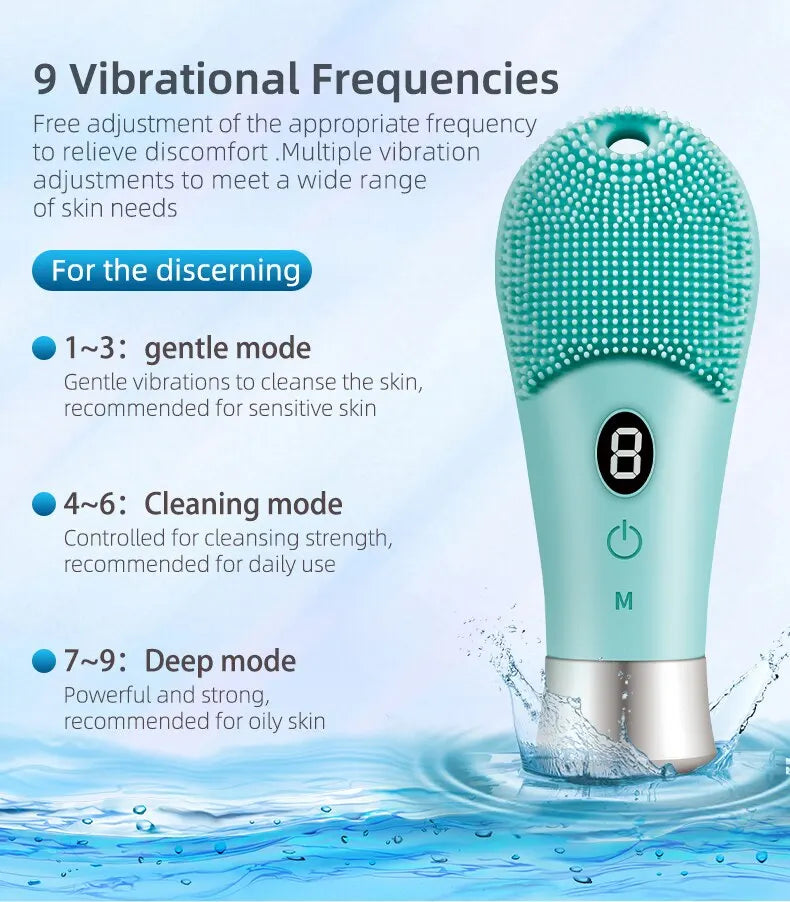 Electric Skin Sonic Scrubber