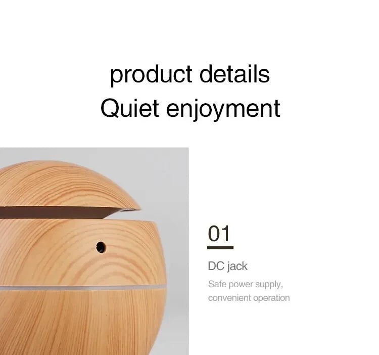 Air Humidifier & Aromatherapy Diffuser